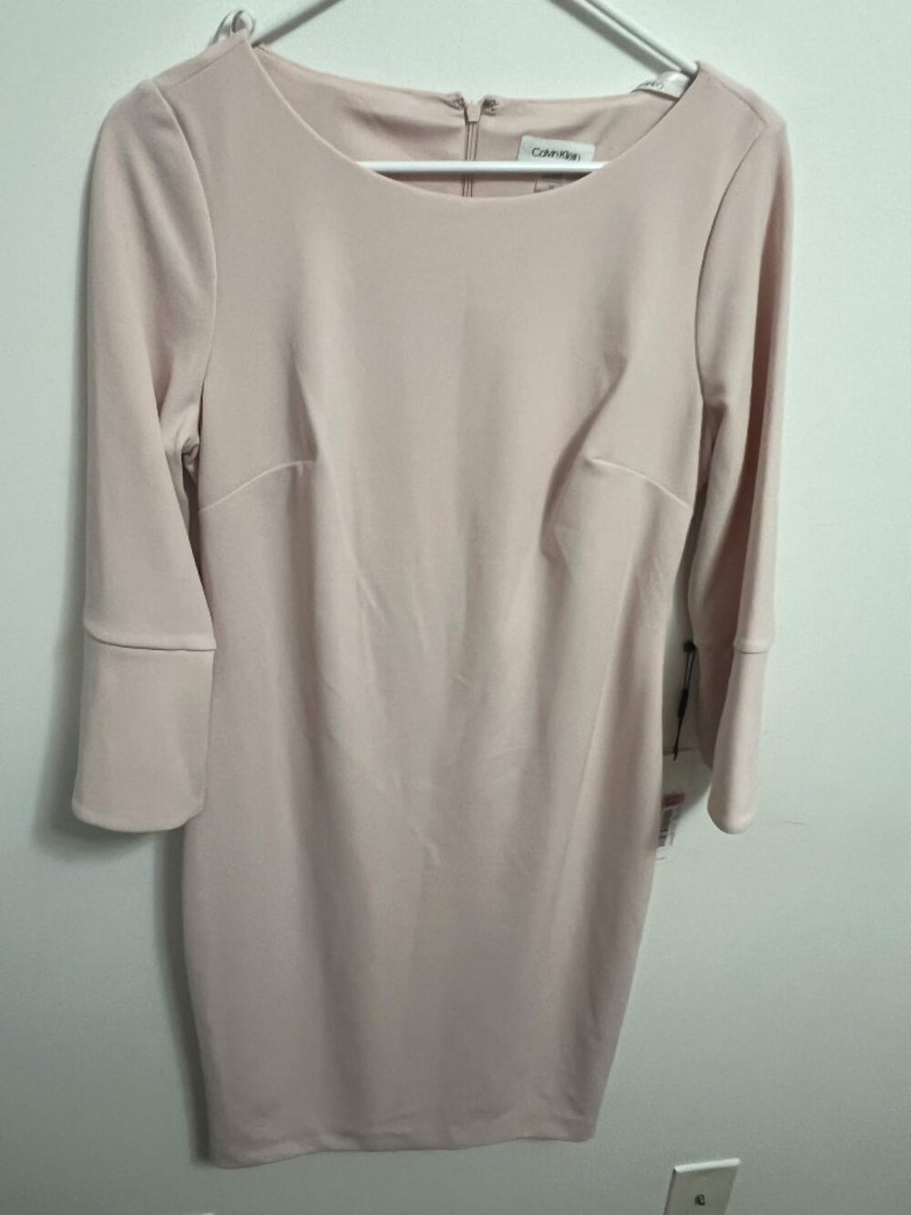 Calvin Klein Pink Sheath Dress